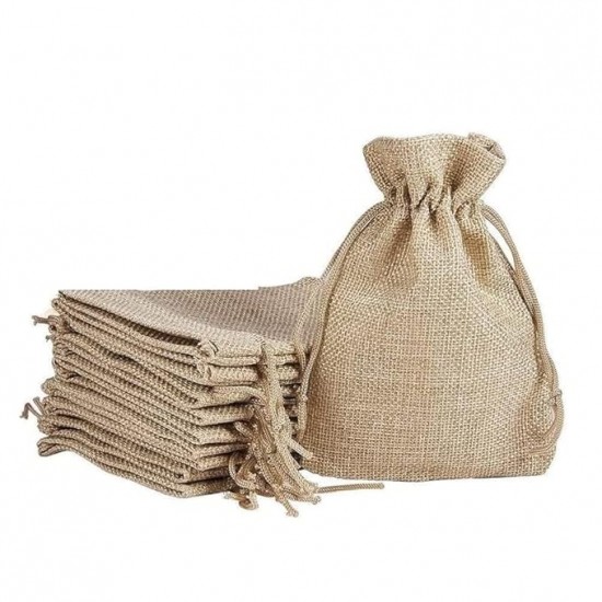 Jute Pouch Size 7x5 Inch