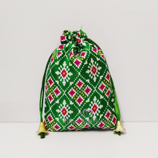 Patola Print Potli Bag